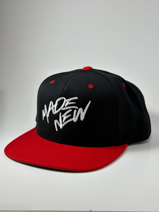 Red and Black Snapback